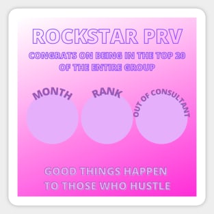 scentsy consultant prv gift rockstar prv Sticker